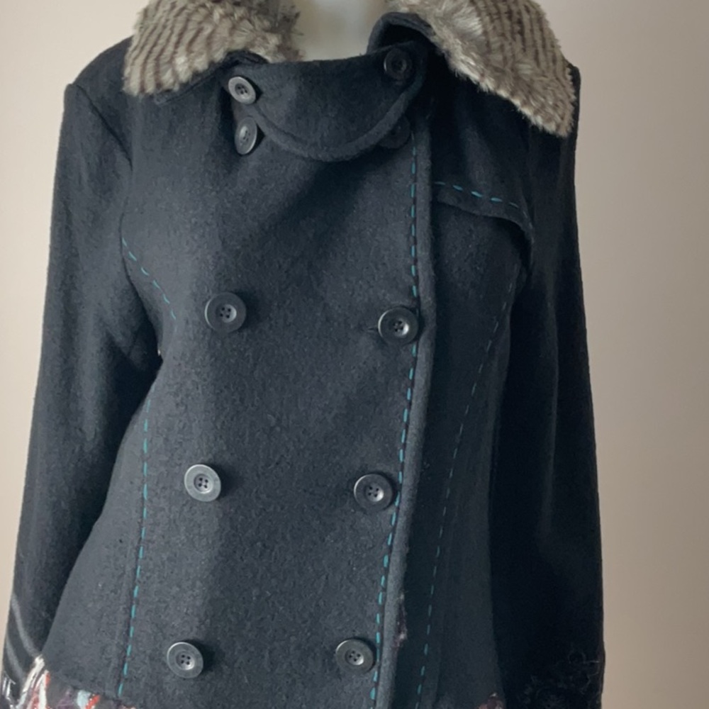 Desigual Dream The Future Coat - Picture 11 of 16